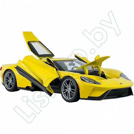 Масштабная модель автомобиля Maisto 1:18 Ford GT 2017 (31384) yellow