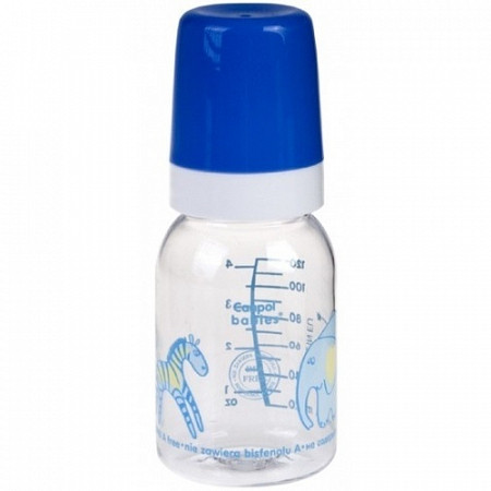 Бутылочка Canpol babies Пластиковая Африка 120 мл 11/850_blu Blue