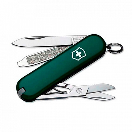 На картинке изображен Нож перочинный Victorinox Classic 58 мм 7 функций 0.6223.4 Нож перочинный Victorinox Classic 58 мм 7 функций 0.6223.4