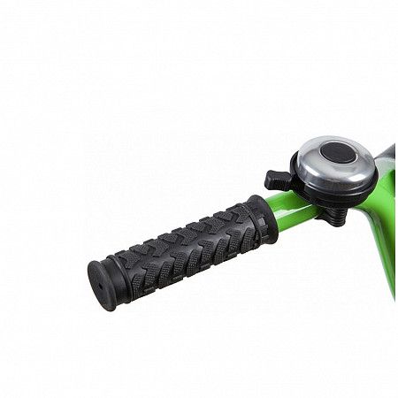 На картинке изображен Велосипед Novatrack Strike 20” black/green Велосипед Novatrack Strike 20” black/green