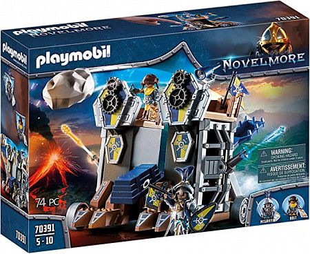 На картинке изображен Игровой набор Playmobil Мобильная Крепость Novelmore 70391 Игровой набор Playmobil Мобильная Крепость Novelmore 70391