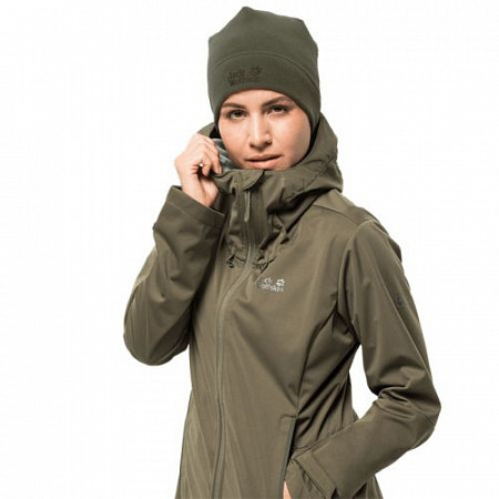 Шапка Jack Wolfskin Real Stuff woodland green