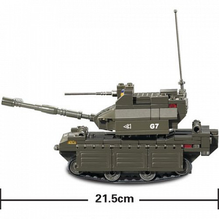 Конструктор Sluban Танк М1А2 АБРАМС M38-B0287