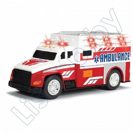 Машинка Dickie Toys Action Series Ambulance 15 см (203302013)