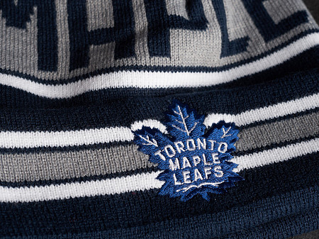 Шапка Atributika&Club NHL Toronto Maple Leafs 59122 navy/white