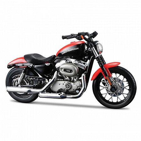 Масштабная модель мотоцикла Maisto 1:18 Harley Davidson 2007 XL 1200N Nightster (31360) red