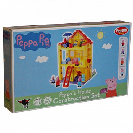 Конструктор Big любимый дом Peppa Pig, 107 дет 800057078