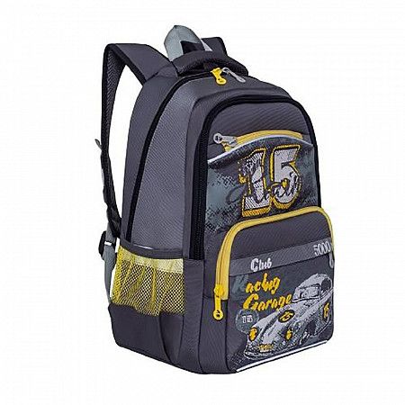 Рюкзак для мальчика GRIZZLY RB-860-1 grey