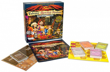 На картинке изображен Настольная игра Hobby World Таверна Красный Дракон: Дварф, бард и медовуха 1721 Настольная игра Hobby World Таверна Красный Дракон: Дварф, бард и медовуха 1721