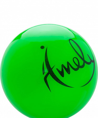 Мяч для художественной Amely AGB-301 15 см green