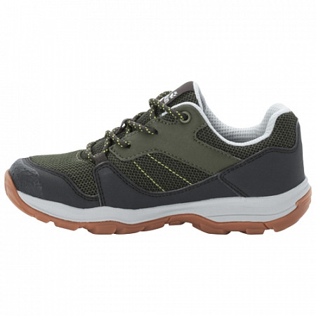 Кроссовки детские Jack Wolfskin Mtn Attack 3 Low K khaki / phantom