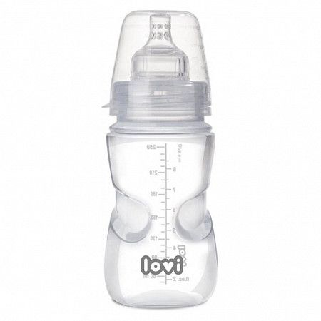 Набор Lovi бутылочка пластиковая+пустышка силиконовая Buddy Bear 0205exp