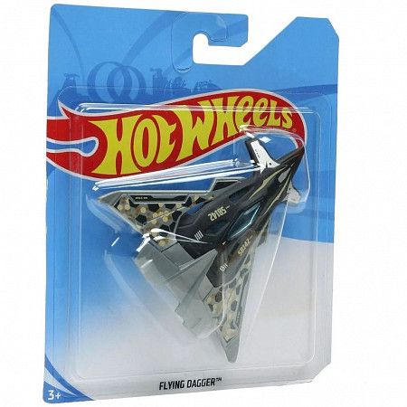 Самолет Hot Wheels Flying Dagger (BBL47 GMB74) gray