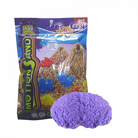 Набор игровой для лепки Motion Sand Кинетический песок MS-500G Purple