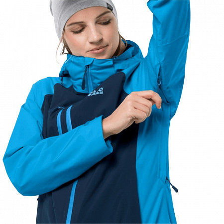 Куртка женская Jack Wolfskin Mount Emin Jkt W dark indigo