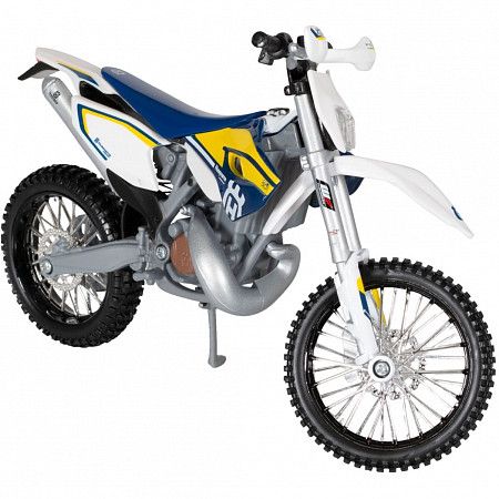 Сборная модель мотоцикла Maisto 1:12 Husqvarna FE 501 (39177) blue/yellow