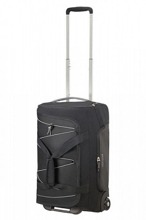 На картинке изображен Сумка на колёсах American Tourister Road Quest 55см 16G-29013 Black Сумка на колёсах American Tourister Road Quest 55см 16G-29013 Black