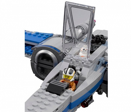На картинке изображен Конструктор LEGO Истребитель сопротивления типа икс 75149 Конструктор LEGO Истребитель сопротивления типа икс 75149