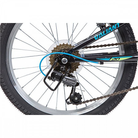 Велосипед Novatrack Valiant 20" (2019) Black 20SH6V.VALIANT.BK9