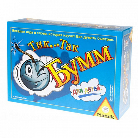 Игра настольная Piatnik Тик Так Бумм для детей 776960