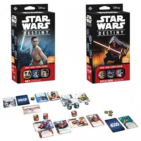 Карточная игра Wizards of the Coast Star Wars: Destiny Стартовый набор Кайло Рен