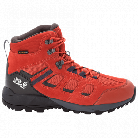 Ботинки мужские Jack Wolfskin Vojo Hike Xt Texapore Mid M dark orange / black