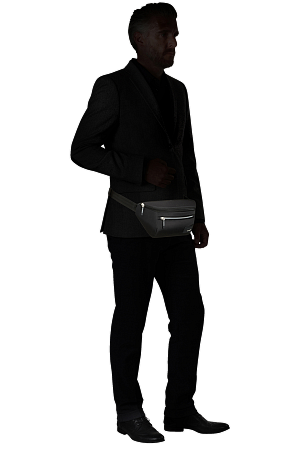 На картинке изображен Поясная сумка Samsonite Litepoin KF2*09 007 black Поясная сумка Samsonite Litepoin KF2*09 007 black