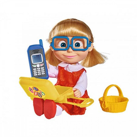Кукла Simba Даша с чемоданчиком, корзинкой и телефоном (109301013)
