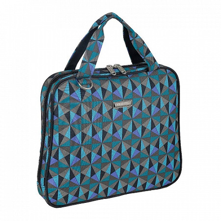 На картинке изображен Сумка-папка Polar П7118 Geometry green Сумка-папка Polar П7118 Geometry green