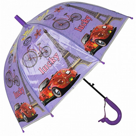 На картинке изображен Зонтик Ausini VT18-11077 Violet Зонтик Ausini VT18-11077 Violet