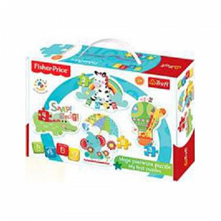 На картинке изображен Пазл-Baby Classic Радуга в лесу 36058 Пазл-Baby Classic Радуга в лесу 36058