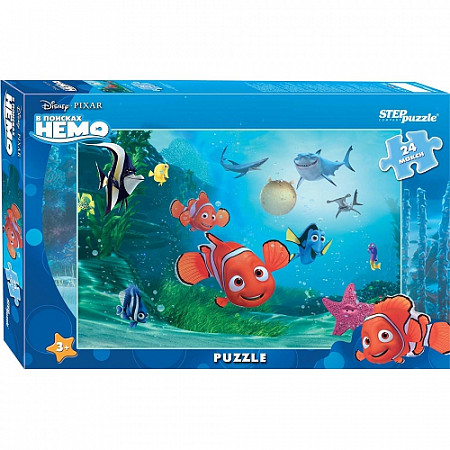 Пазлы Step Puzzle 24 "В поисках Немо" 90009