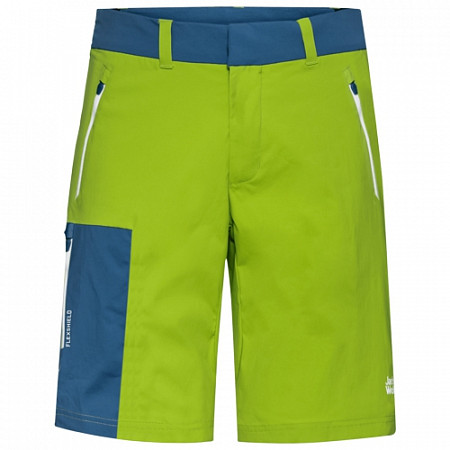 На картинке изображен Брюки мужские Jack Wolfskin Overland Shorts M spring lime Брюки мужские Jack Wolfskin Overland Shorts M spring lime