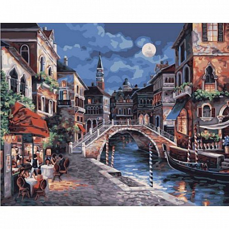 Картина по номерам Picasso Ночная венеция PC4050015