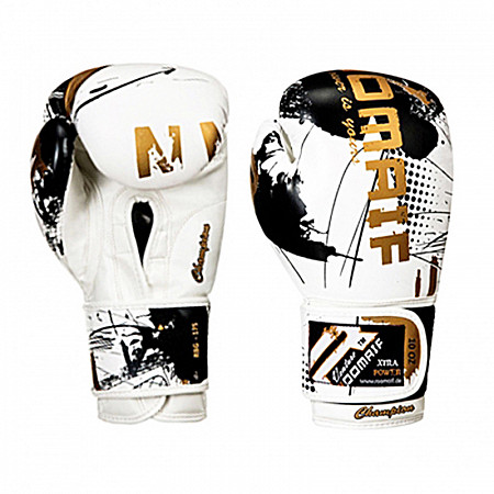 Боксерские перчатки Roomaif RBG-175 Dx white