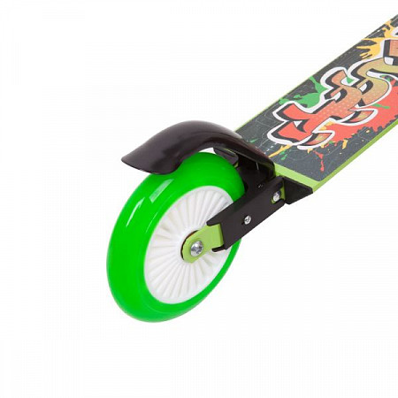 Самокат детский RGX Graffiti green