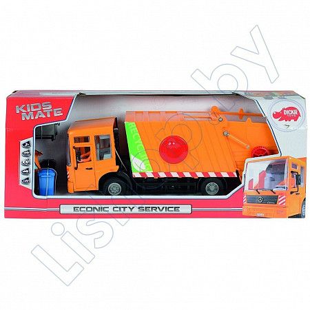 Игрушка Dickie Toys Мусоровоз фрикционный 38 см (203748004)