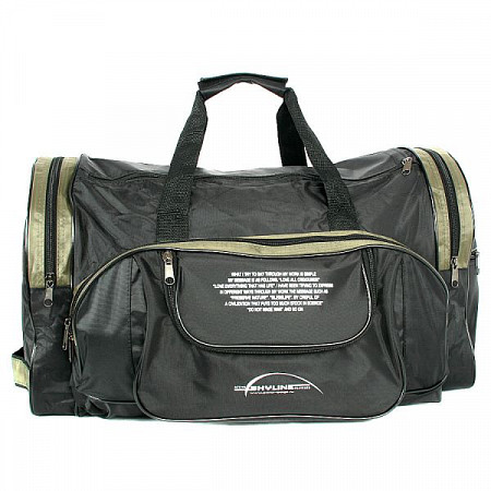 Дорожная сумка Polar П01 black/orange