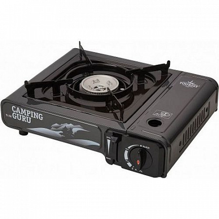 Газовая портативная плита с переходником Camping Guru Plus GAZ-PL-TS233