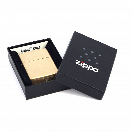 Зажигалка Zippo Armor Tumbled Brass 28496