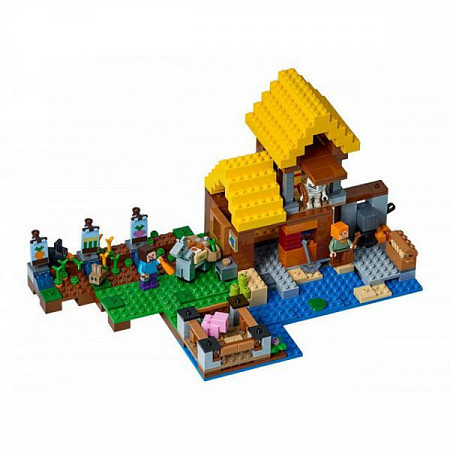 Конструктор Bela Minecraft Фермерский домик 10813