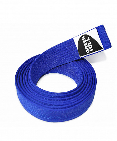 Пояс для единоборств Green Hill 290 см KBO-1014 blue