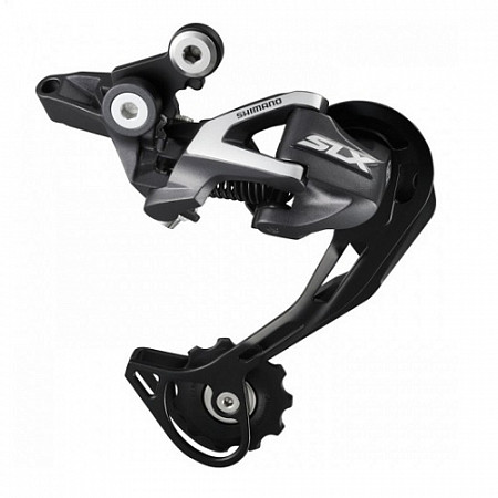 На картинке изображен Переключатель задний Shimano SLX M670 SGS 10 скоростей Переключатель задний Shimano SLX M670 SGS 10 скоростей