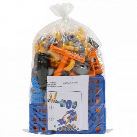 Конструктор Полесье Изобретатель Мельница №2 + Трактор-погрузчик №1 330 элементов в пакете 55132