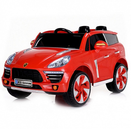Электромобиль Wingo Porsche Cayenne red