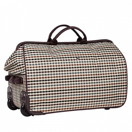 Дорожная сумка на колесах ЦВВ 513 beige