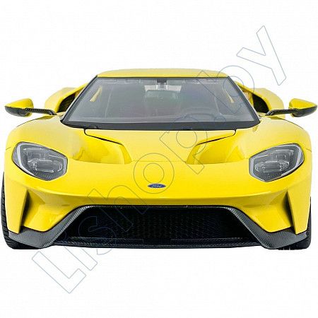 Масштабная модель автомобиля Maisto 1:18 Ford GT 2017 (31384) yellow