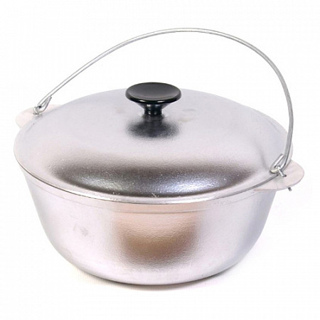 На картинке изображен Казан с крышкой 10L БКД10 Казан с крышкой 10L БКД10