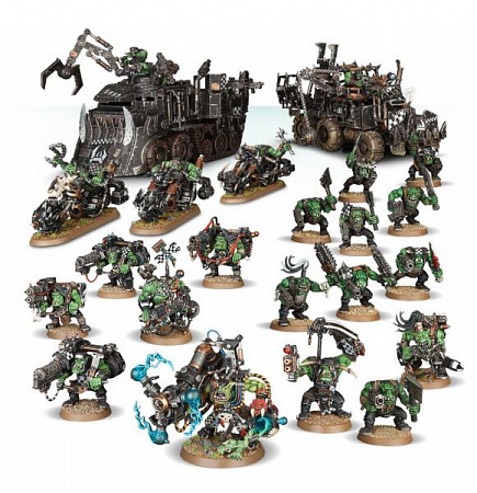 Фигурки Games Workshop Warhammer: Battleforce Orks Kult Of Speed 71-63