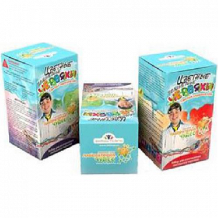 Набор для опытов и экспериментов Юный химик Цветные полим 817